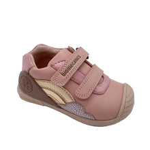 Load image into Gallery viewer, Pink children's shoe with velcro straps on a white background