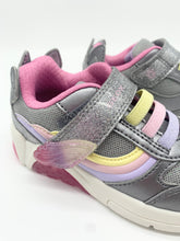 Load image into Gallery viewer, Geox Fadinlight Trainer Silver/Multicolour J55M4A0AJGNC1239