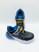 Load image into Gallery viewer, Geox Activart Iluminus Light Up Batman Trainer Black/Sky Blue J66LYA 014CE C9221