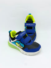 Load image into Gallery viewer, Geox Ciberdron Lights Trainer Royal/Lt Blue