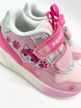 Load image into Gallery viewer, Primigi Baby Kitty Cat Light Up Trainer Rosa/Bianco White 1454000