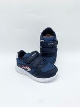 Load image into Gallery viewer, Geox Sprintye Trainer Avio Blue/Red