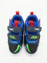 Load image into Gallery viewer, Primigi Infinity Light Dinosaur Trainer Navy/Royal 8982000