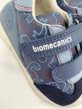 Load image into Gallery viewer, Biomecanics Dinosaur Print Shoe Petrol Blue 262120-A556