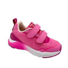 Load image into Gallery viewer, Pink children's sneaker with white sole on a light gray background