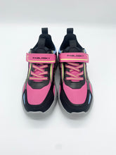 Load image into Gallery viewer, Pablosky Lights Up! Black/Pink 978570