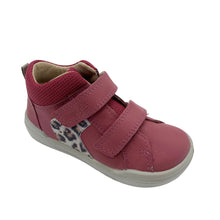 Load image into Gallery viewer, Pink children's shoe with velcro straps on a white background