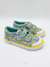 Load image into Gallery viewer, Startrite Dino-Mite Multi Colour Canvas Shoe