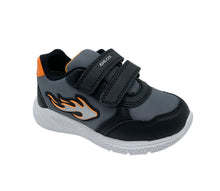 Load image into Gallery viewer, Geox Trainer Black Orange Boys trainer Dublin