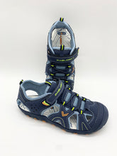 Load image into Gallery viewer, Pablosky Navy Steel Blue Neon Closed Toe Sandal 981920