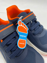 Load image into Gallery viewer, Geox Foot Run Trainer Navy/Orange J66PDD 0FU54 C0659