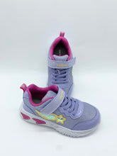 Load image into Gallery viewer, Geox Assister Lights Trainer Lavender/Fuchsia J55E9B0ASKNC8375