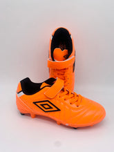 Load image into Gallery viewer, Umbro Speciali Liga FG VR JNR Football Boot Orange