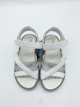 Load image into Gallery viewer, Primigi Axel Sandal Blanco White/Silver Argento 1388922