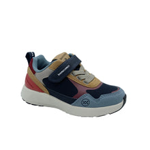 Load image into Gallery viewer, Biomechanics Casual Trainer Azul/Tan/Burgundy navy shoe boy runner Dublin