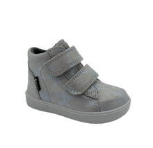 Load image into Gallery viewer, Superfit silver Sparkle Gore-Tex hi top double Velcro girl Dublin