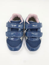 Load image into Gallery viewer, Geox Sprintye Trainer Avio/Silver