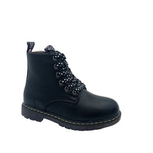Load image into Gallery viewer, Garvalin Ankle Boot Star Lace - Doc style ankle boot black girl Dublin