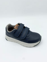 Load image into Gallery viewer, Biomecanics Nubuck Leather Trainer Navy/Azul Marino 261254-A089