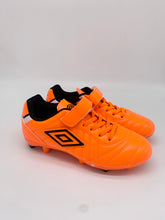 Load image into Gallery viewer, Umbro Speciali Liga FG VR JNR Football Boot Orange