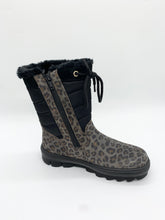Load image into Gallery viewer, Superfit Flavia Black/Brown Animal Print Gore-Tex Boot 1-000227-0000