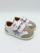 Load image into Gallery viewer, Garvalin Barefoot Star Shoe White/Pink Lillium 262320-E864