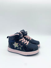 Load image into Gallery viewer, Lelli Kelly Serena Hi-Top Navy/Pink