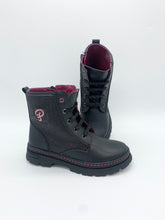 Load image into Gallery viewer, Pablosky Doc Style Ankle Boot Leader-Tech Negro/Pink 433915