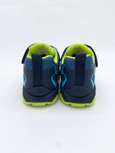 Load image into Gallery viewer, Geox Magnetar Waterproof Trainer Navy/Lime
