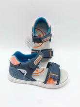 Load image into Gallery viewer, Biomecanics Sandal Petrol Blue Open Toe 262146-A556