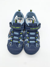 Load image into Gallery viewer, Pablosky Navy Steel Blue Neon Closed Toe Sandal 981920