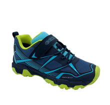 Load image into Gallery viewer, Geox Waterproof Trainer Navy Lime green boy Ireland