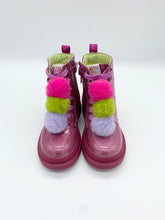 Load image into Gallery viewer, Agatha Ruiz De La Prada Glitter Pom Pom Ankle Boot Rosa