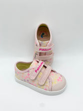 Load image into Gallery viewer, Pablosky Lona Rosa Glitter Double Strap Canvas Shoe 980670