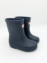 Load image into Gallery viewer, Hunter Junior Kids First Welly Boot navy/Pink/or Yellow