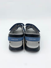 Load image into Gallery viewer, Geox Vaniett Open Toe Sandal Lt Blue/Black