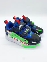 Load image into Gallery viewer, Primigi Infinity Light Dinosaur Trainer Navy/Royal 8982000