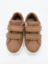 Load image into Gallery viewer, Geox Mini Cub Shoe Cognac/Navy B656TA0CL54C6176