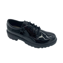 Load image into Gallery viewer, Geox Casey Lace Up Black Patent