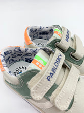 Load image into Gallery viewer, Pablosky Beige/Green Canvas Shoe 2619846301