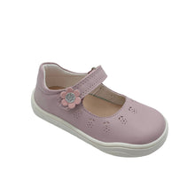 Load image into Gallery viewer, Pink children's shoe with a flower on a white background