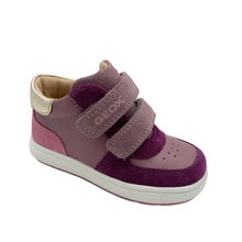 Load image into Gallery viewer, Purple children's shoe with Geox logo on a white background