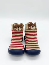Load image into Gallery viewer, Garvalin Bunny Slipper Socks Navy/Azul