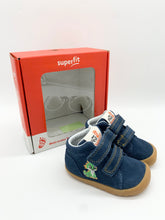 Load image into Gallery viewer, Superfit Flummi Barefit Cruiser/1st Walker Dinosaur Blue 1-009670-8000
