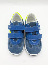 Load image into Gallery viewer, Primigi Tiguan Leather Trainer Blue/Jeans 1357211
