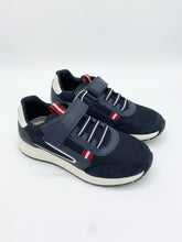 Load image into Gallery viewer, Geox Briezee Trainer Navy/Dk Red