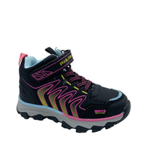 Load image into Gallery viewer, Pablosky Waterproof Black/Fuxia trainer shoe girl Dublin