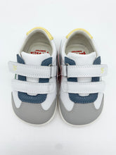 Load image into Gallery viewer, Garvalin Barefoot Star Shoe White/Blue Edera 262320-C863