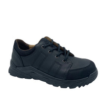 Load image into Gallery viewer, Ricosta Nate Black Boys School Shoe Lace