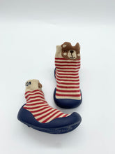Load image into Gallery viewer, Garvalin Bunny Slipper Socks Navy/Azul